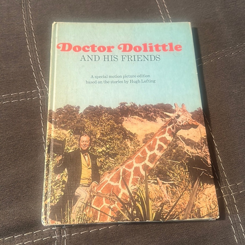Vintage dr. Dolittle children’s book